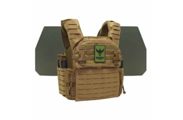 Image of Shellback Tactical Banshee Elite 3.0 Level IV Body Armor Kit with Model L410 Plates, Coyote, L/XL, SBT-BANELT3-L410-CT-LXL