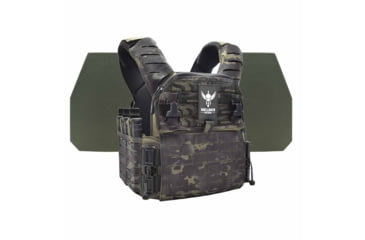 Image of Shellback Tactical Banshee Elite 3.0 Level IV Body Armor Kit with Model L410 Plates, Multicam Black, L/XL, SBT-BANELT3-L410-RGMB-LXL