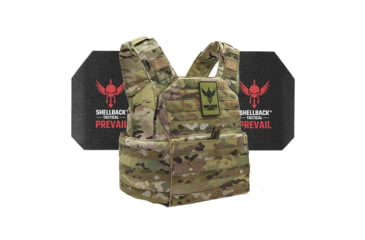 Image of Shellback Tactical Banshee Rifle Level III Steel Plates Armor Kit, Multicam, One Size, SBT-BANRIF-AR1000-MC