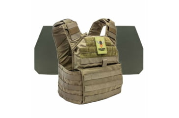 Image of Shellback Tactical Banshee Rifle Level IV Body Armor Kit with Model L410 Plates, Ranger Green, One Size, SBT-BANRIF-L410-RG