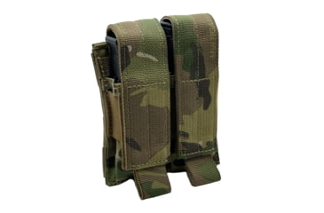Image of Shellback Tactical Double Pistol Mag Pouch, Molle compatible, Multicam, One Size, SBT-5000-MC