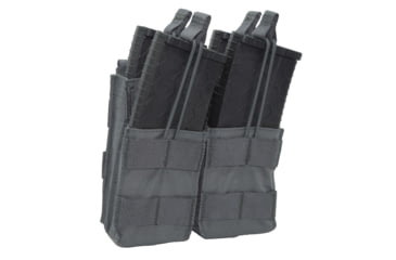 Image of Shellback Tactical Double Stacker Open Top Pouch for Four M4/AR15 Mag, Wolf Grey, One Size, SBT-2200-WG