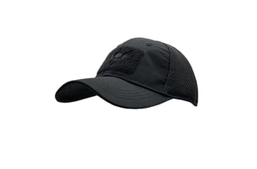 Image of Shellback Tactical Flex Tactical Cap w/ 3 Loop Panels, Black, Small/Medium, SBT-8100-BK-S/M