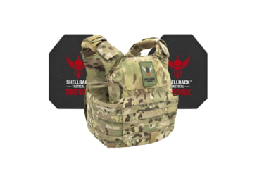 Image of Shellback Tactical Patriot Active Shooter Kit with Level IV Model 4S17 Armor Plates, Multicam, One Size, GSA-PATPC-4S17-MC