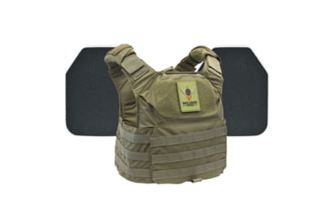 Image of Shellback Tactical Patriot Body Armor Kit with Level III+ Model P5mmSAO Armor Plates, Ranger Green, One Size, GSA-PATPC-P5MM-RG