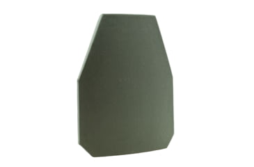 Image of Shellback Tactical Prevail Series Level IV 10 x 12 Swimmers Cut Hard Armor Plate, Black, 10 x 12, SBT-L410-10-12-RG