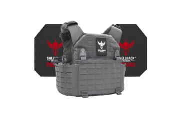 Image of Shellback Tactical Rampage 2.0 Active Shooter Kit with Level IV Model 4S17 Armor Plates, Wolf Grey, One Size, SBT-9031-4S17-WG