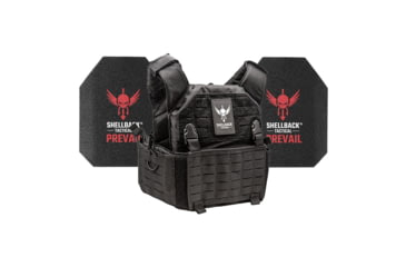 Image of Shellback Tactical Rampage 2.0 Level III Steel Plates Armor Kit, Black, One Size, SBT-9031-AR1000-BK