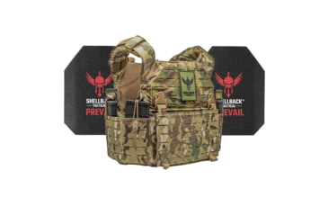 Image of Shellback Tactical Rampage 2.0 Level III Steel Plates Armor Kit, Multicam, One Size, SBT-9031-AR1000-MC