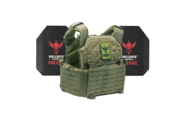 Image of Shellback Tactical Rampage 2.0 Level III Steel Plates Armor Kit, Ranger Green, One Size, SBT-9031-AR1000-RG
