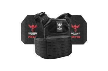 Image of Shellback Tactical Shield 2.0 Level III Steel Plates Armor Kit, Black, One Size, SBT-9011-AR1000-BK