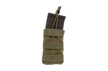 Image of Shellback Tactical Single Stacker M4 Open Top Rifle Mag Pouch, Ranger Green, One Size Fits Most GSA-M4SSOMP-RG