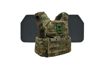 Image of Shellback Tactical Skirmish Body Armor Kit with Level III+ Model P5mmSAO Plates, Multicam, One Size, SBT-9020-P5MM-MC