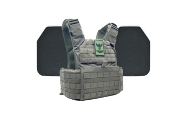 Image of Shellback Tactical Skirmish Body Armor Kit with Level III+ Model P5mmSAO Plates, Ranger Green, One Size, SBT-9020-P5MM-RG