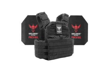Image of Shellback Tactical Skirmish Level III Steel Plates Armor Kit, Black, One Size, SBT-9020-AR1000-BK
