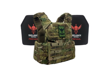 Image of Shellback Tactical Skirmish Lightweight Level III Armor System, Multicam, One Size, SBT-9020-LON-III-P-MC