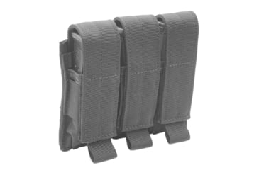 Image of Shellback Tactical Triple Pistol Mag Pouch, Molle compatible, Black, One Size, SBT-6000-BK
