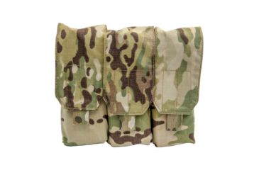 Image of Shellback Tactical Triple Stacker M4 Rifle Mag Pouch, Multicam, One Size Fits Most GSA-M4TSMP-MC