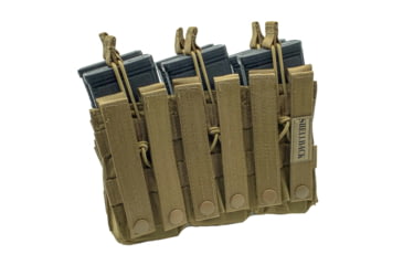 Image of Shellback Tactical Triple Stacker Open Top Pouch for Six M4 Mag, Coyote, One Size, SBT-3300-CT