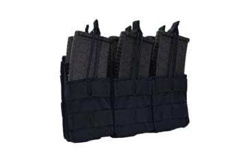 Image of Shellback Tactical Triple Stacker Open Top Pouch for Six M4 Mag, Navy Blue, One Size, SBT-3300-NB