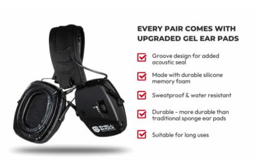 Image of Shellshock Protection EXO PRO Electronic Protective Ear Muffs