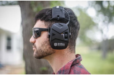 Image of Shellshock Protection EXO Pro Elite Electronic Protective Ear Muffs