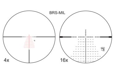 Image of Shepherd Scopes BRS 4-16x44 Rifle Scope, 30mm, BRS-MIL Reticle, Matte Black, BRS0007