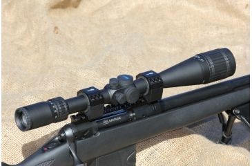 Image of Shepherd Scopes Double Lug Scope Rings, Black anodized, Small Tactical Double Lug Rings
