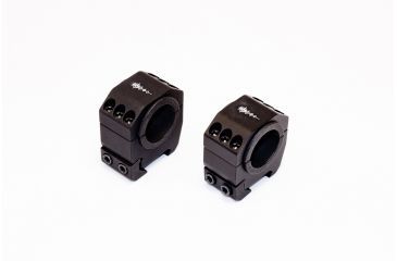 Image of Shepherd Scopes Double Lug Scope Rings, Black anodized, Small Tactical Double Lug Rings