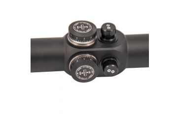 Image of Shepherd Scopes Dual Reticle 6-18x50 V1, Black anodized, Small DRS TAC 6-18x42 V1