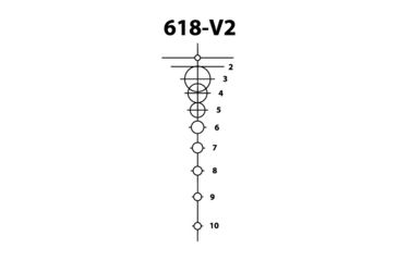 Image of Shepherd Scopes Dual Reticle Rifle Scope 6-18x42 V2, Cerakote, Small, DRS0044