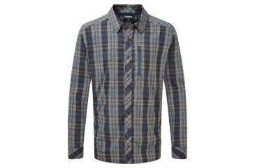 Image of Sherpa Gokyo Long Sleeve Shirt - Mens, Samudra, Large SM3130-SAMUDRA-L