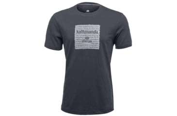 Image of Sherpa Kathmandu Tee - Men's -Kharani/Monsoon Grey-Medium