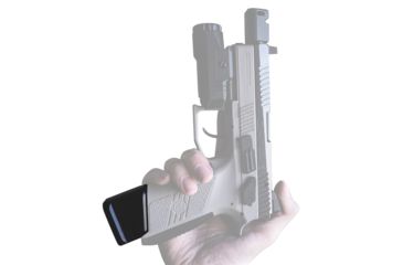 Image of Shield Arms CZ P10-C/P07 5 Round w/ 9mm Luger &amp; 4 Round w/ .40 S&amp;W Pistol Magazine Extension, Black, 1 Pack, Aluminum, CZP10C-ME-5/4RD