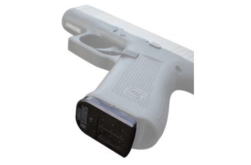 Image of EDEMO Shield Arms Magazine Extension Base Pad, Glock 43X/48 +0, Black, G43-ME-0, EDEMO1