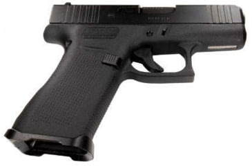 Image of Shield Arms Glock 43X/48 Handgun Magazine Catch Release, Black, G43X-EMR-BLK
