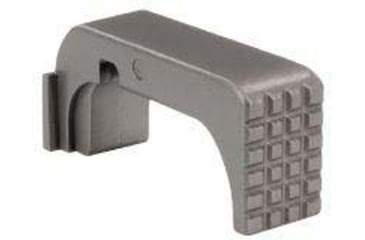 Image of Shield Arms Glock 43X/48 Handgun Magazine Catch Release, Grey, G43X-EMR-GREY