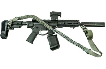 Image of Shield Arms Partisan Nylon Adjustable Two-Point Sling, Foliage w/ Kevlar Loops, SG-PSLNG-KL-FOL