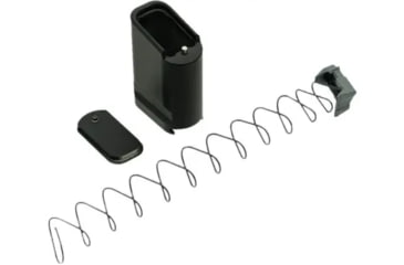 Image of Shield Arms S15 9mm +10 Rounds Magazine Extension, Black, 10, SAS15ME10BLK