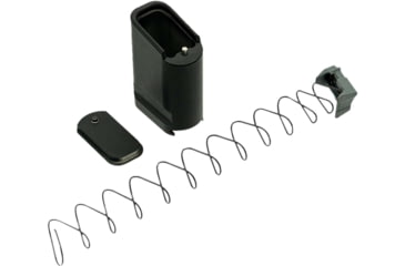 Image of Shield Arms S15 Glock 43X/48 9mm +10 Rounds Pre-Installed Magazine Extension, Black, 10, S15ME10INSBLK