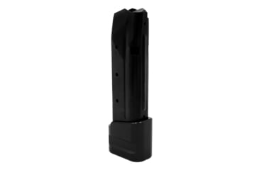 Image of Shield Arms S15 Gen 3 Glock 43X/48 15 Round w/ 5 Round Mag Extension Nitride Pistol Magazine, Black, 1 Pack, Nitride Steel, S15ME5INSG3BLK-20RD