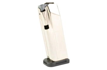 Image of Shield Arms SAS15NGEN3 S15 Magazine Gen 3 15rd Flush 9mm Luger Fits Glock 48/43X Nickel Steel, Steel, SAS15NGEN3-15RD