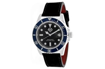 Image of Shield Sh0805 Cousteau Mens Watch, Black SLDSH0805