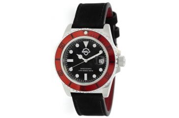 Image of Shield Sh0806 Cousteau Mens Watch, Black SLDSH0806