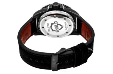 Image of Shield Sh0808 Cousteau Mens Watch, Black SLDSH0808
