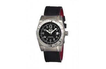 Image of Shield Jarrod Mens Watch, Black-Silver-Black SLDSH0402