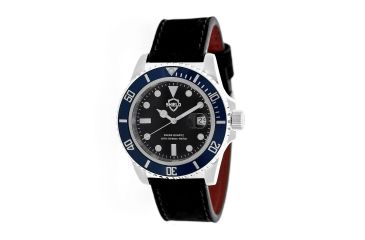 Image of Sh0805 Cousteau Mens Watch, Black