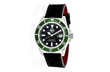Image of Sh0807 Cousteau Mens Watch, Black