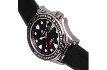 Image of Shield Shield Freedive Strap Watch w/Date, Black/Silver, One Size, SLDSH115-1