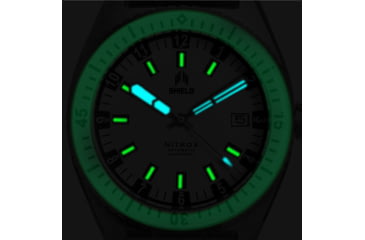 Image of Shield Nitrox Watch - Men's, Date, White, 42mm, SLDSH114-6